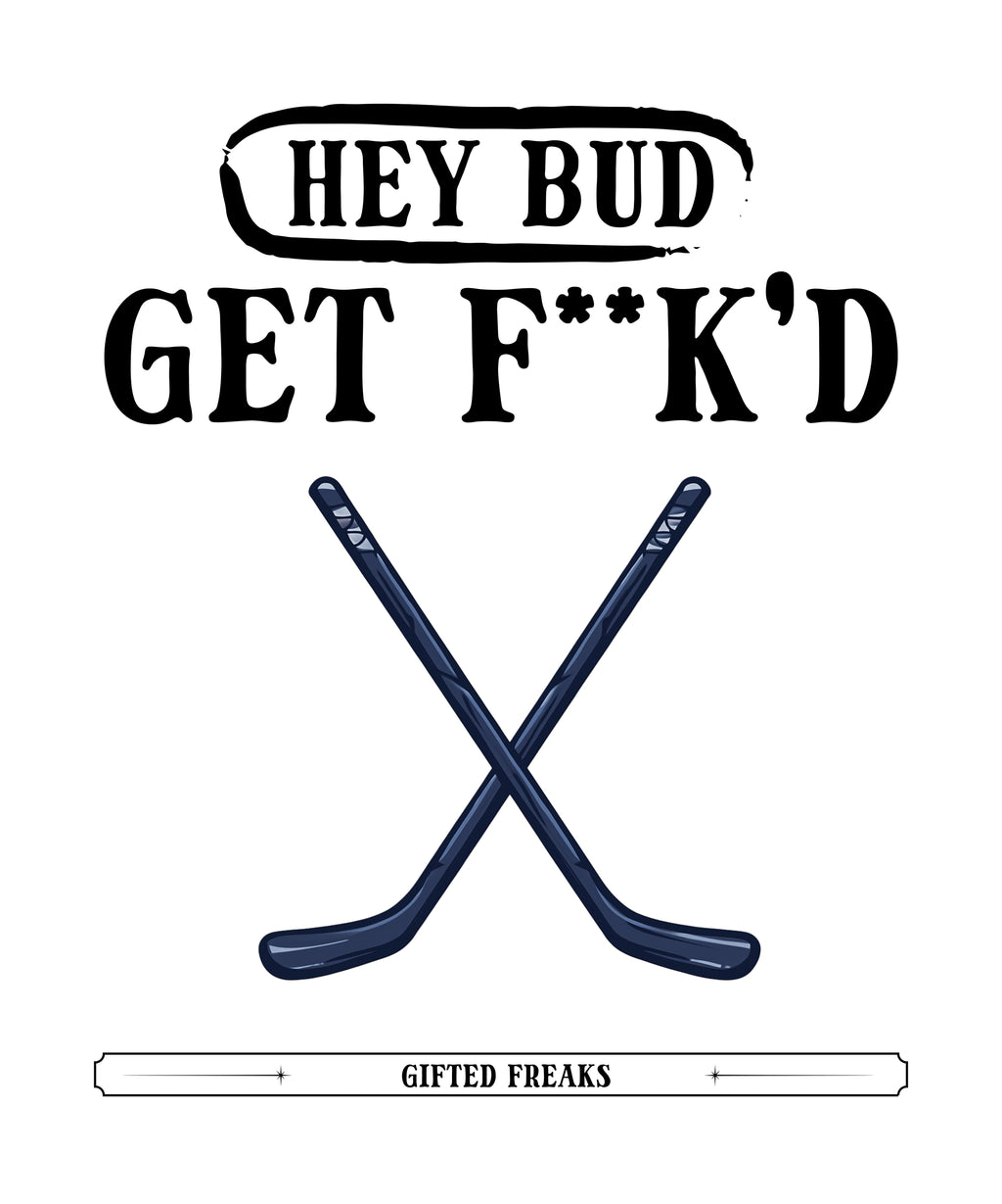 “Hey Bud” Hockey Short Sleeve T-Shirt