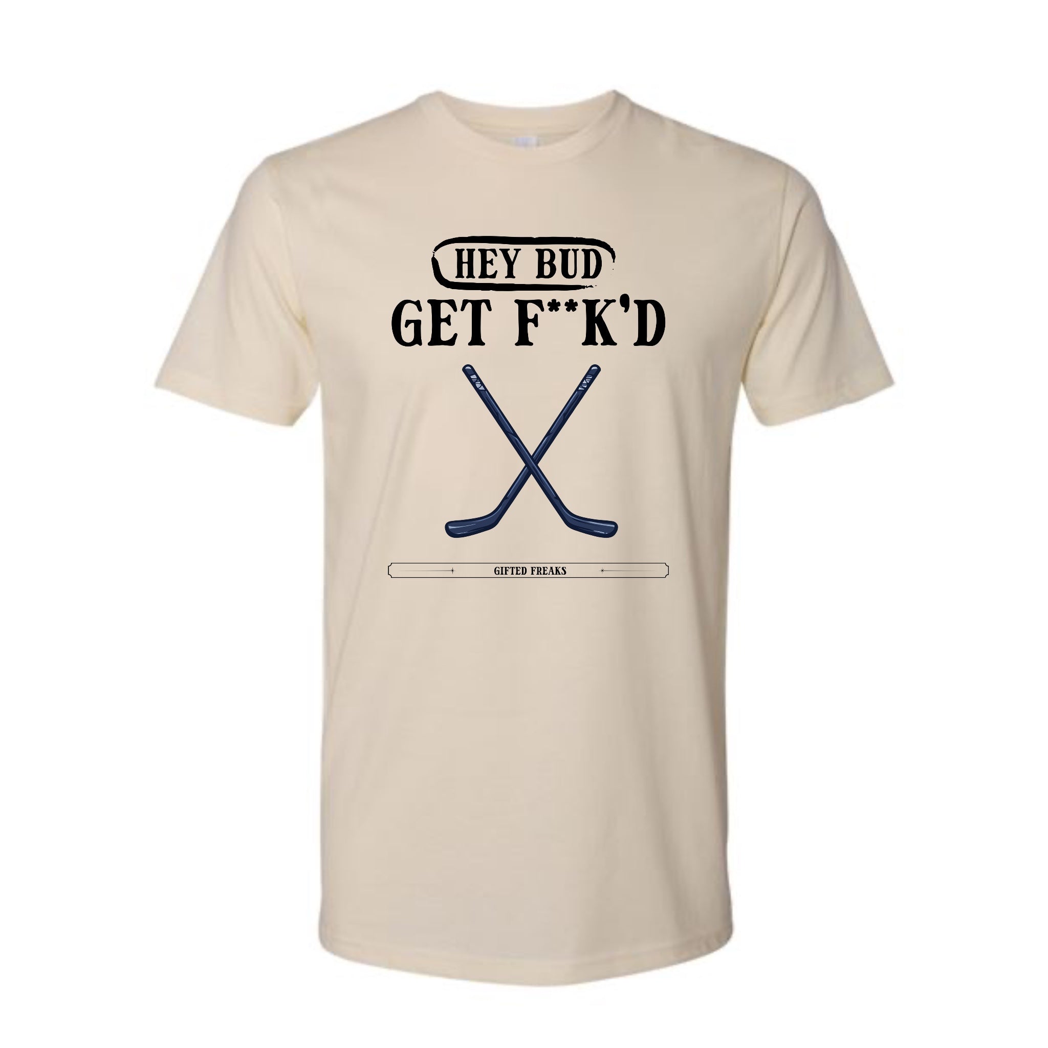 “Hey Bud” Hockey Short Sleeve T-Shirt