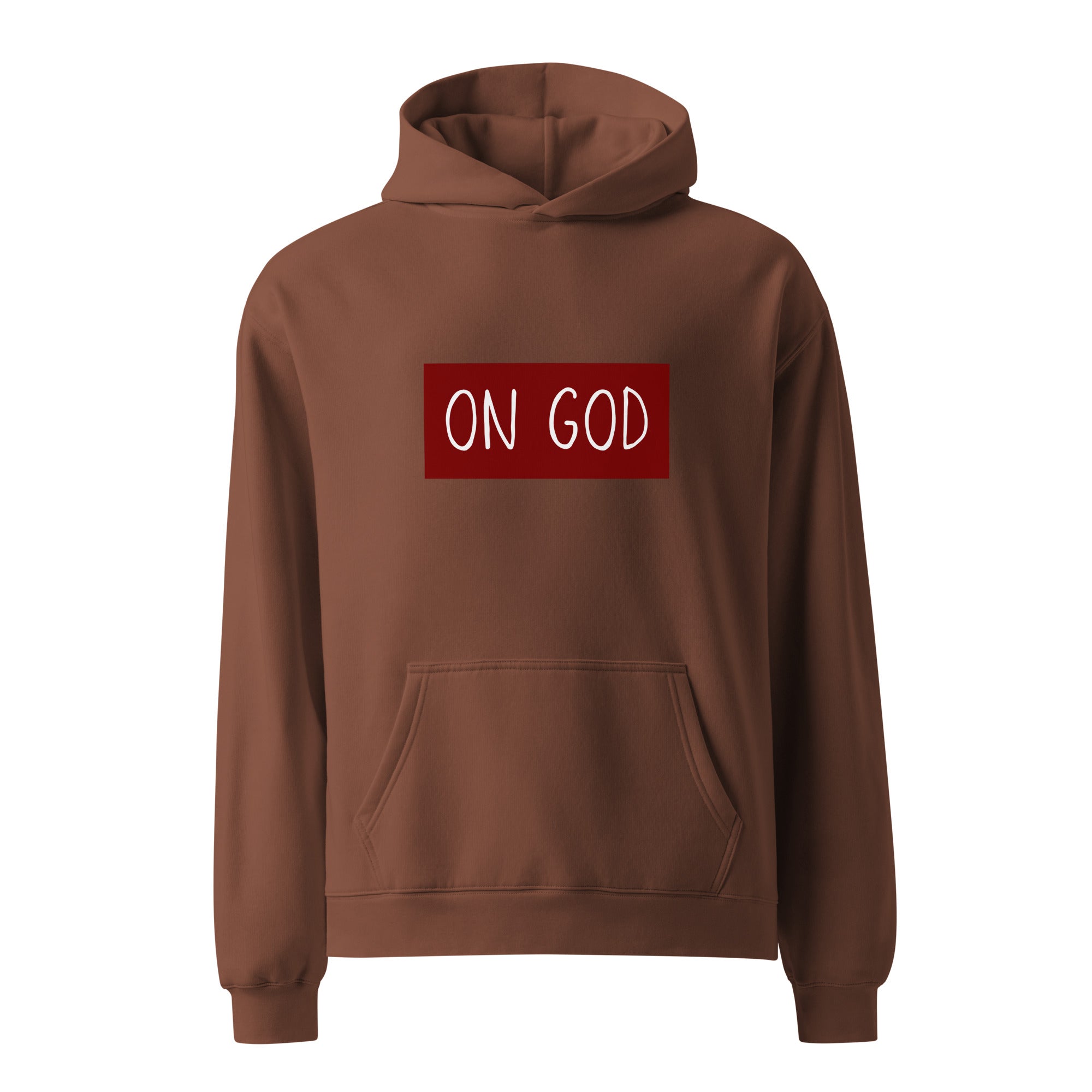 "On God" Oversized Hoodie