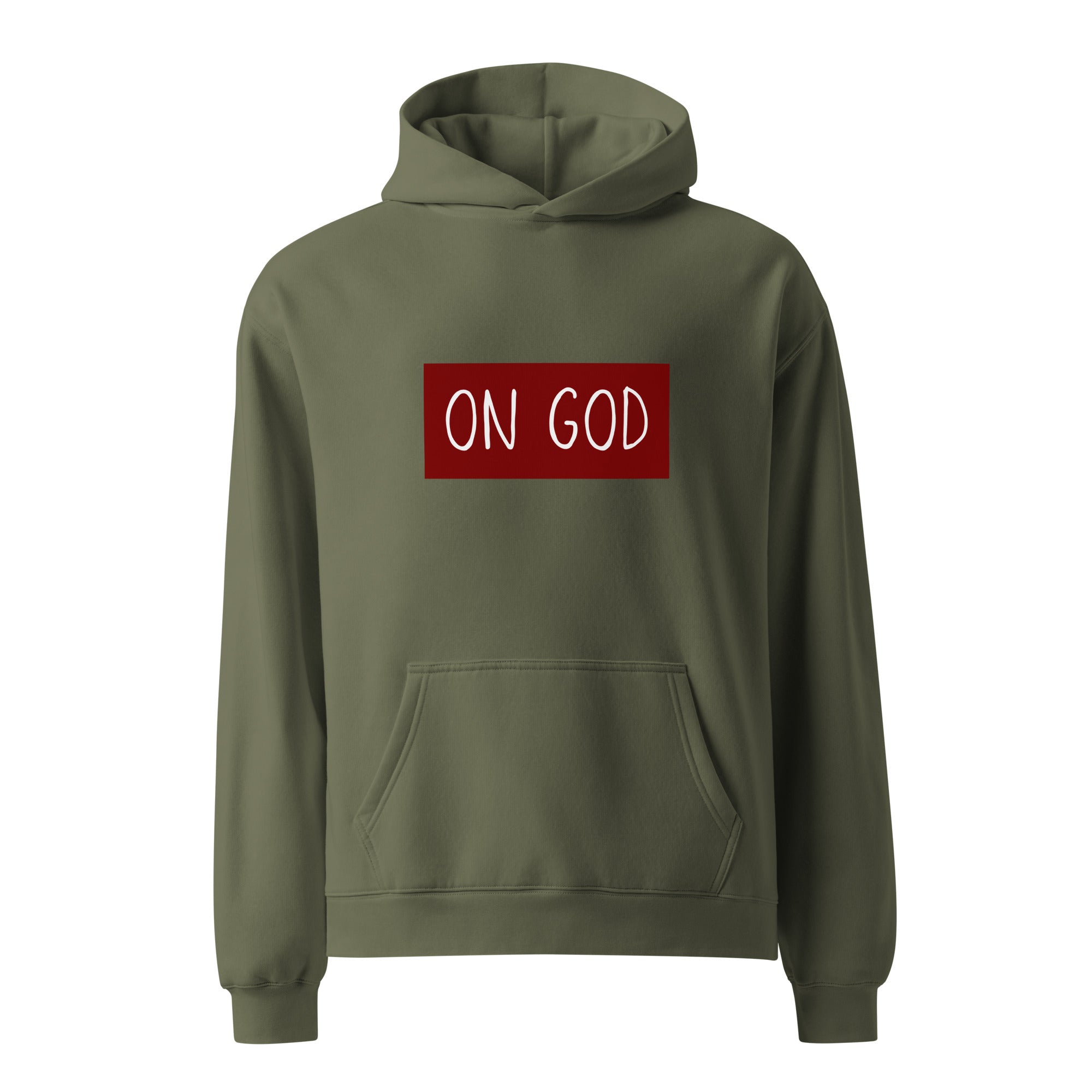 "On God" Oversized Hoodie