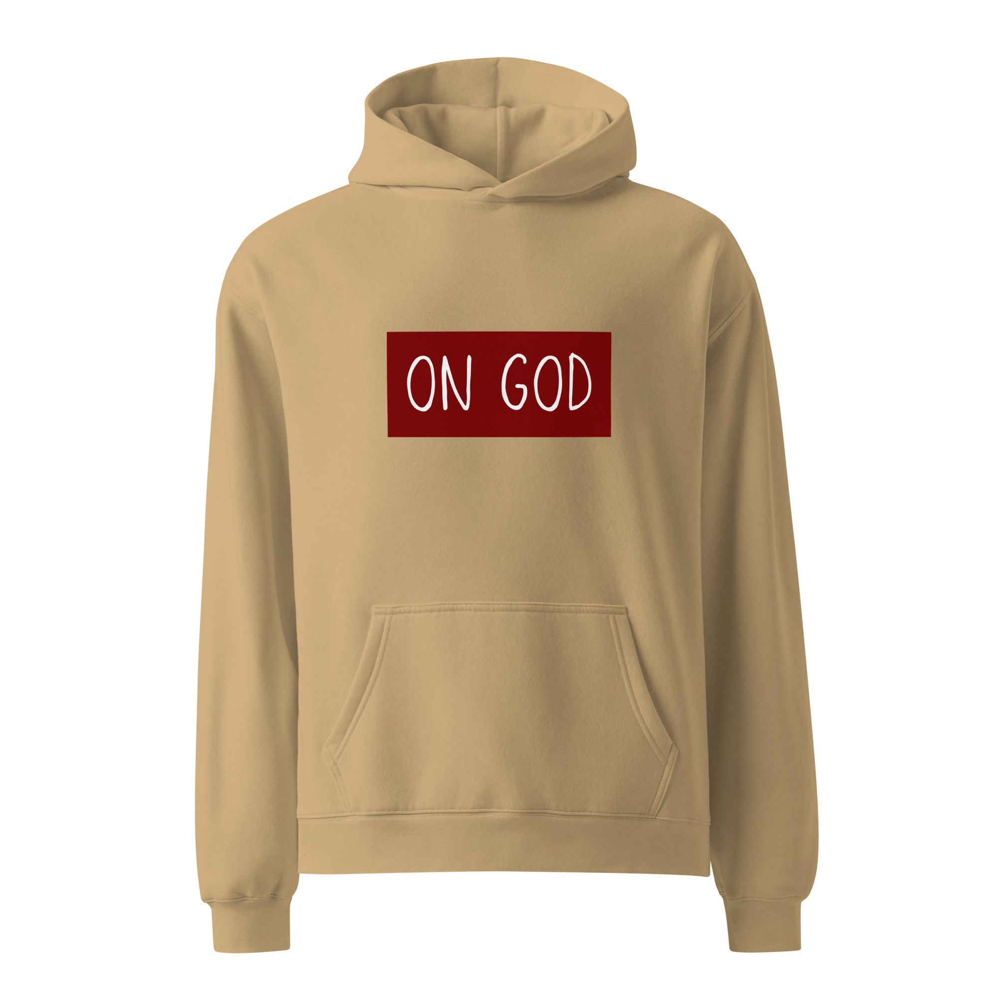 "On God" Oversized Hoodie